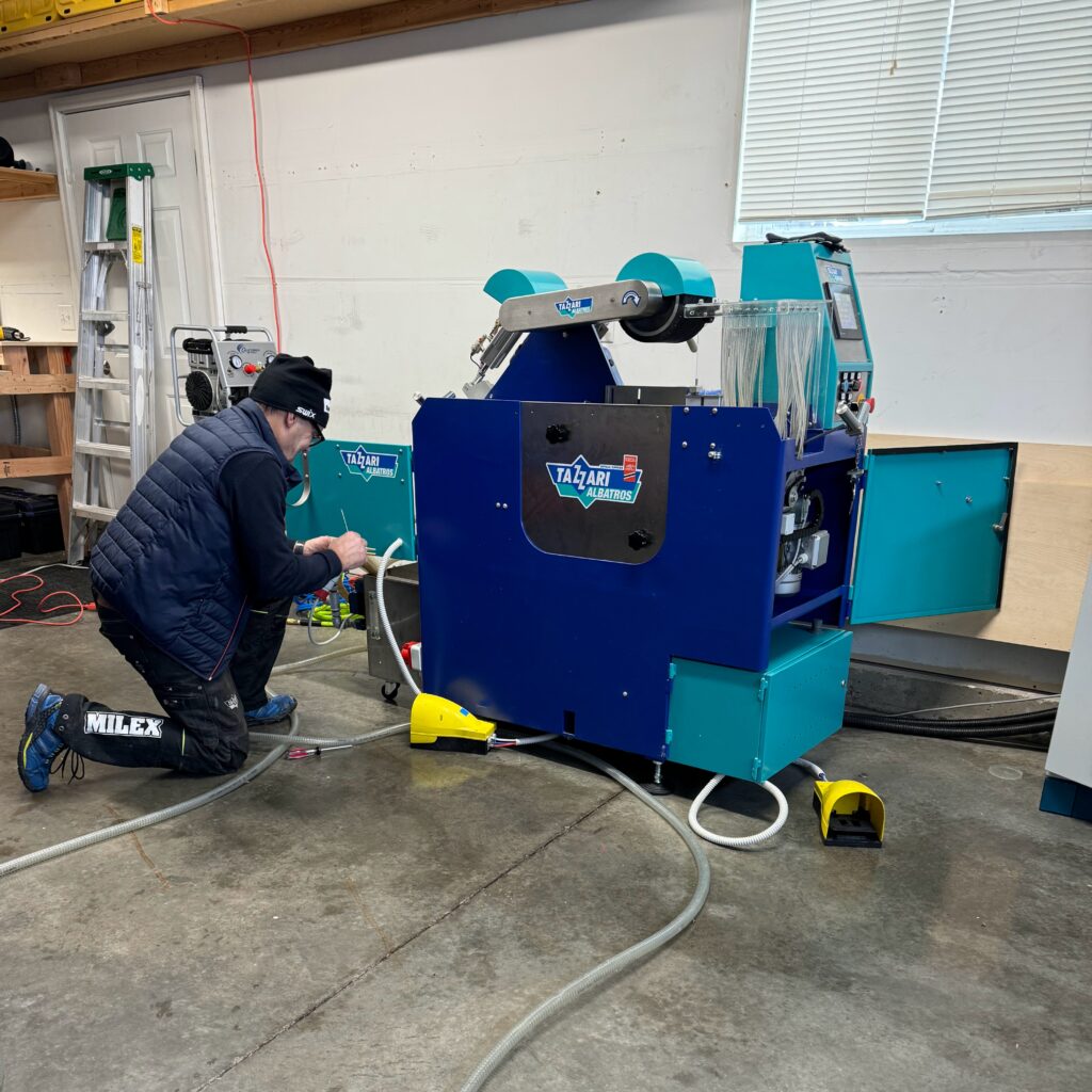 a tazzari grinding machine